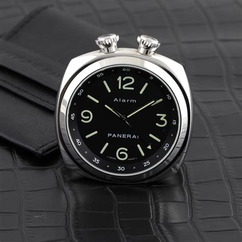 panerai quartz travel alarm clock|Panerai .